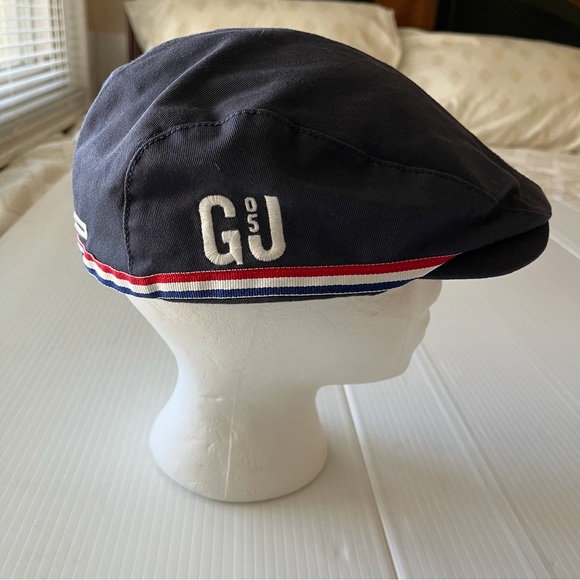 Newsboy Vintage Cabbie Flat Cap Golf Junkie Club Navy Blue One Size - Picture 4 of 12